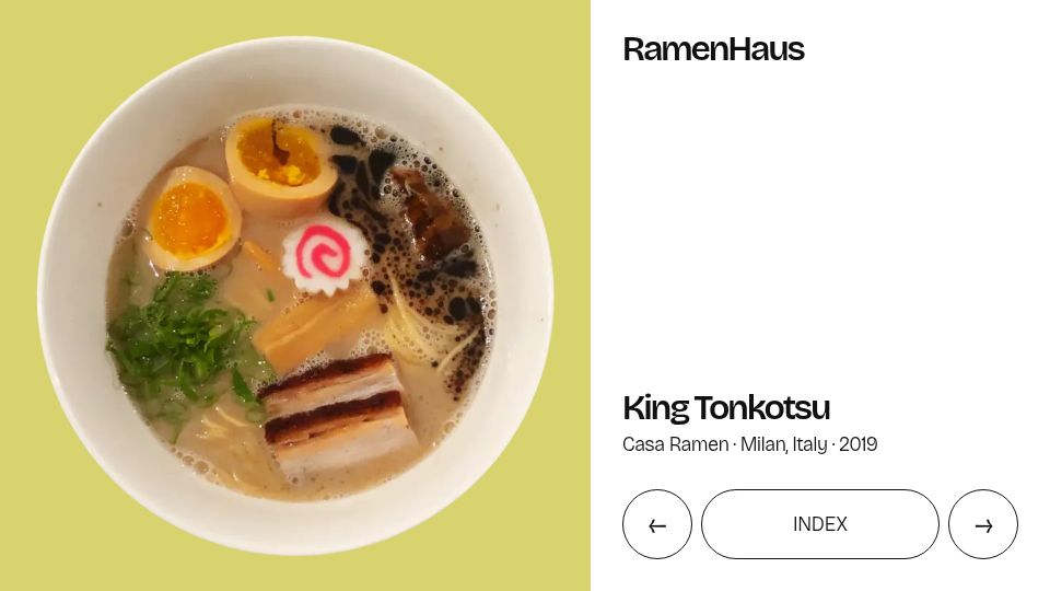 Screenshot of ramen.haus: RamenHaus