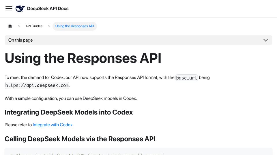 Screenshot of api-docs.deepseek.com: DeepSeek V4 Pro 0813 quietly released
