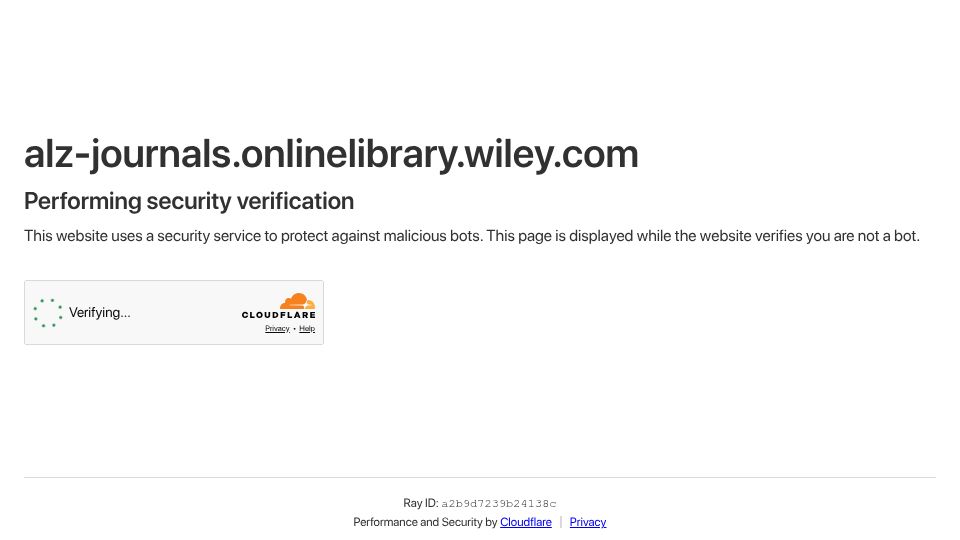 Screenshot of alz-journals.onlinelibrary.wiley.com: Semaglutide linked to lower predicted dementia risk