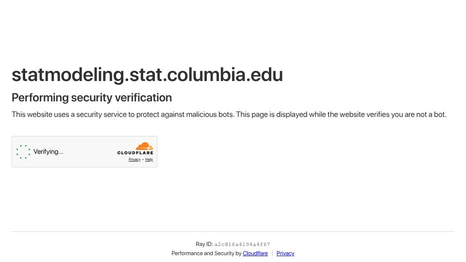 Screenshot of statmodeling.stat.columbia.edu: The continuing "Q collar" scandal