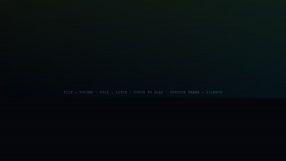 Screenshot of theremin.bizibah.com: Air Theremin – A browser theremin you play by waving at your webcam