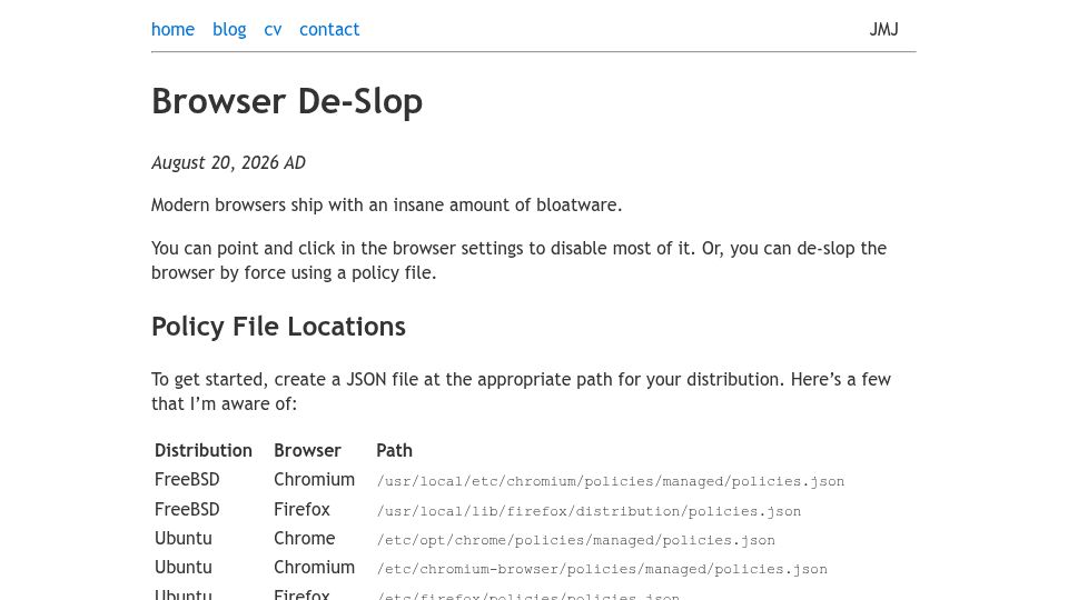 Screenshot of sacredheartsc.com: Browser De-Slop