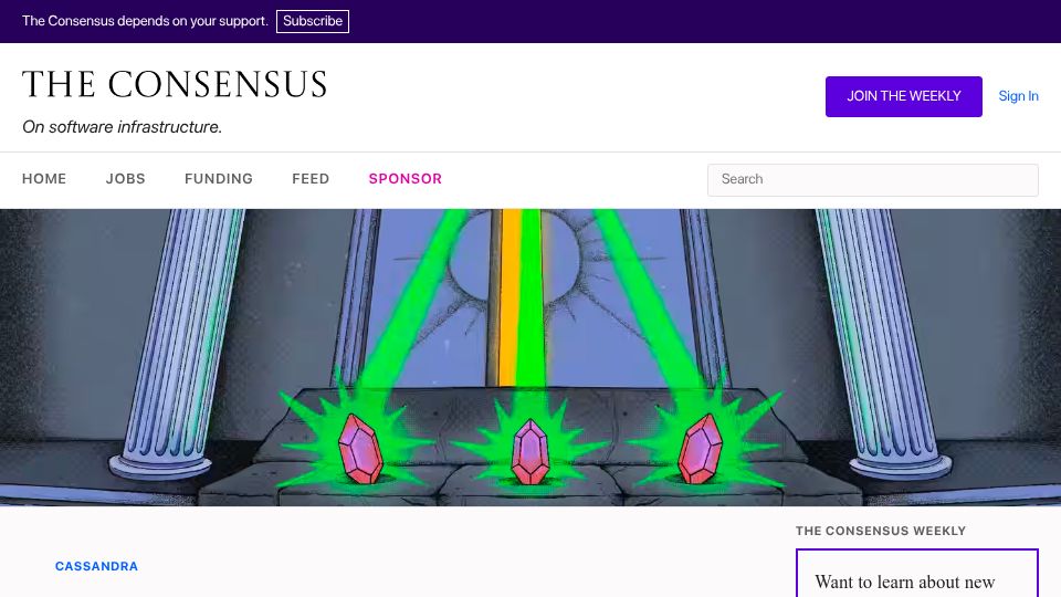 Screenshot of theconsensus.dev: The road to ACID transactions in Cassandra 6