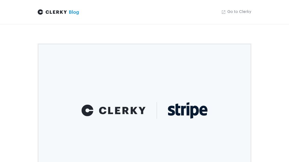Screenshot of clerky.com: Stripe acquires Clerky