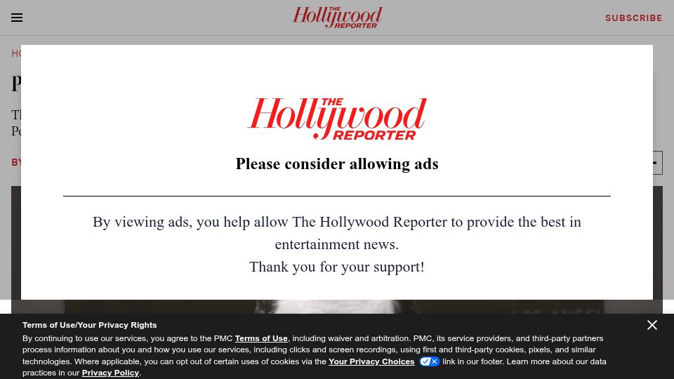 Screenshot of hollywoodreporter.com: Peter Cullen, Voice of Optimus Prime in 'Transformers,' Dies at 85