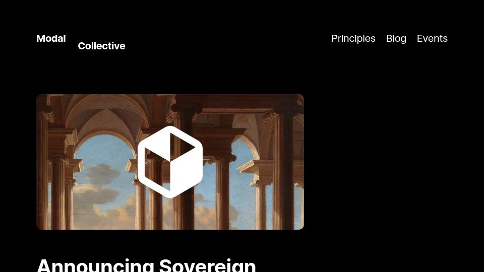 Screenshot of modal.cx: Sovereign Tech Agency invests €500k in Flatpak