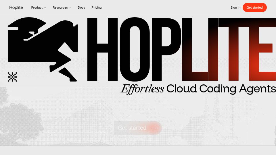 Screenshot of hoplite.sh: Launch HN: Hoplite (YC S26) – Effortlessly deploy cloud coding agents