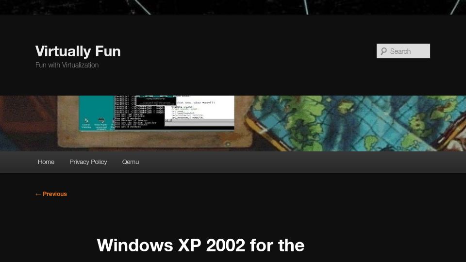 Screenshot of virtuallyfun.com: Windows XP 2002 for the Itanium: Unbridled rage