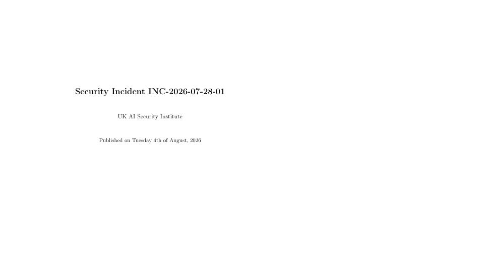 Screenshot of cdn.prod.website-files.com: Security Incident INC-2026-07-28-01 – UK AI Security Institute [pdf]