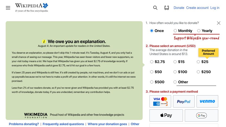 Screenshot of en.wikipedia.org: Nobel Disease