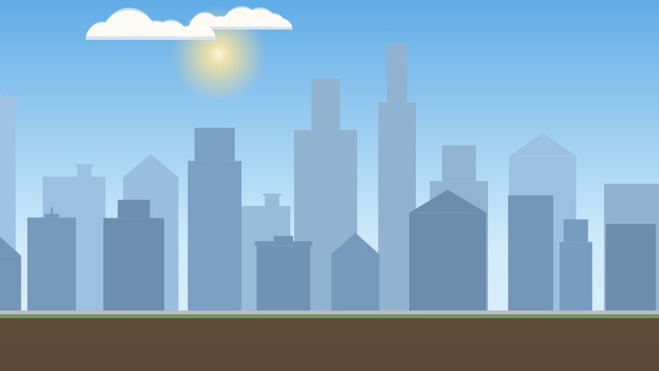 Screenshot of intergalacticrobots.app: Show HN: Skyline Co-op is like SimTower, but built around democratic socialism
