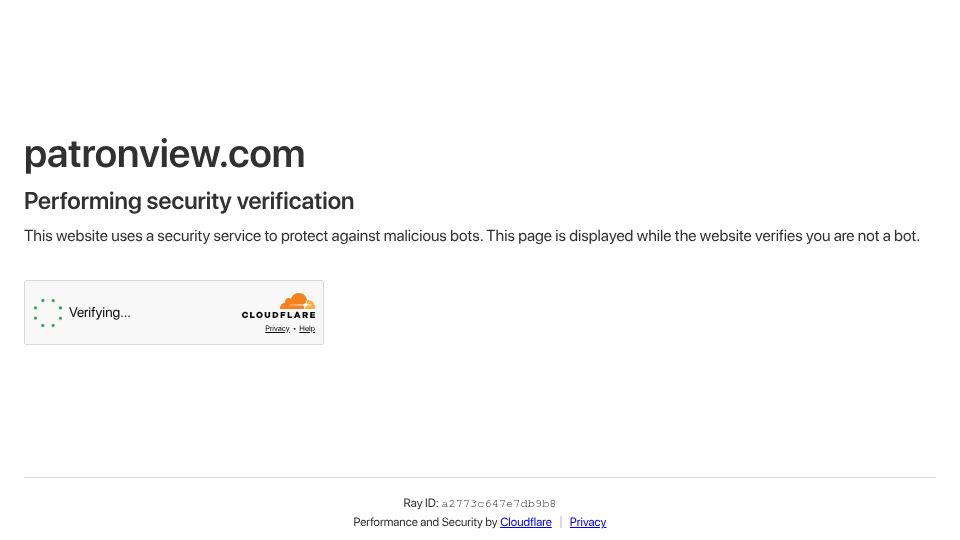 Screenshot of patronview.com: A year of fighting scrapers on my 1.5 million-page website