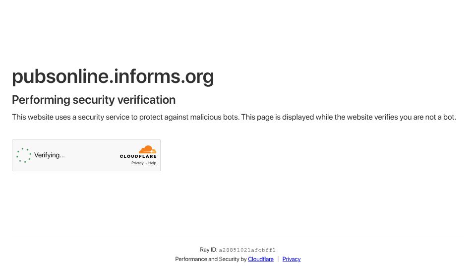 Screenshot of pubsonline.informs.org: Analyzing data from Silicon Valley ventures and founders prosecuted for fraud