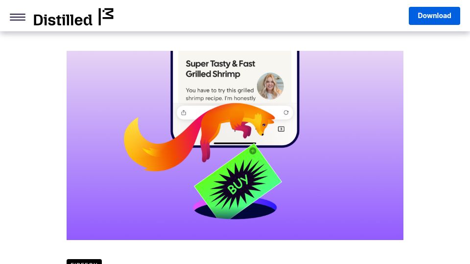 Screenshot of blog.mozilla.org: Introducing Ad Blocker for Firefox on iOS