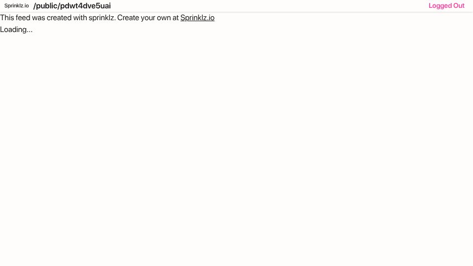 Screenshot of sprinklz.io: Hacker News with reduced priority for AI driven content