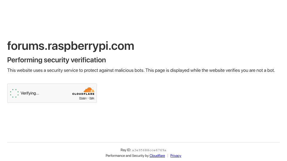 Screenshot of forums.raspberrypi.com: Raspberry Pi blocks changing RAM chips