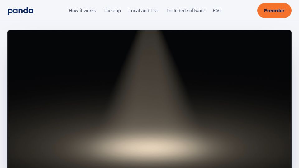 Screenshot of pandax1.com: Show HN: Panda, the world's first personal AI computer