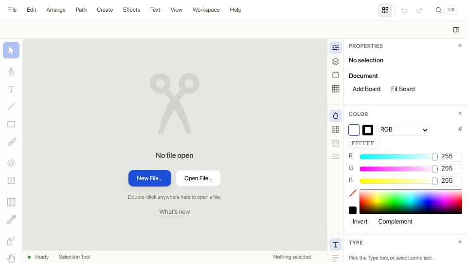 Screenshot of scissor.studio: Show HN: Free alternative to graphics design giants