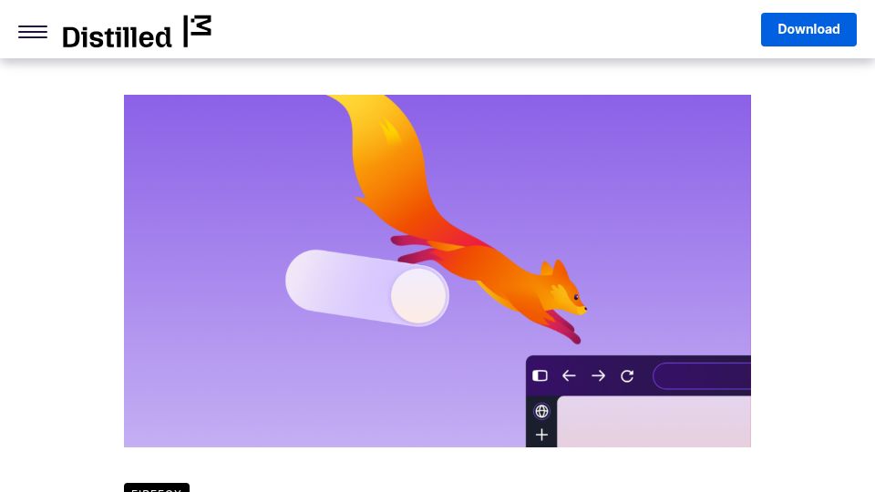 Screenshot of blog.mozilla.org: The new Firefox design is here