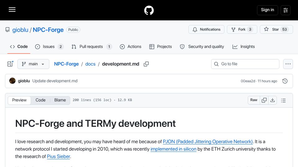 Screenshot of github.com: Show HN: TERMy – A fast terminal assistant that does not use LLMs
